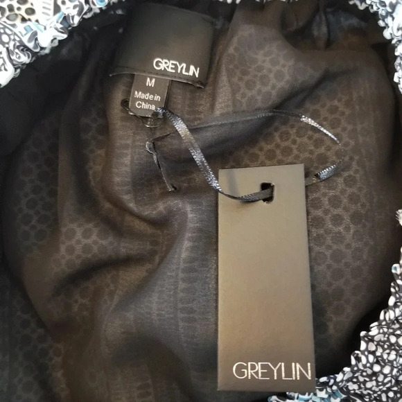 NWT Revolve Greylin Keeley Printed Smocked Skirt M - Picture 5 of 8